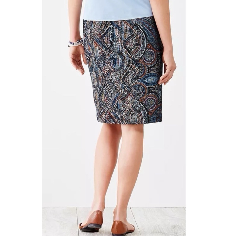 Elegant Paisley Skirt - Picture 2 of 9